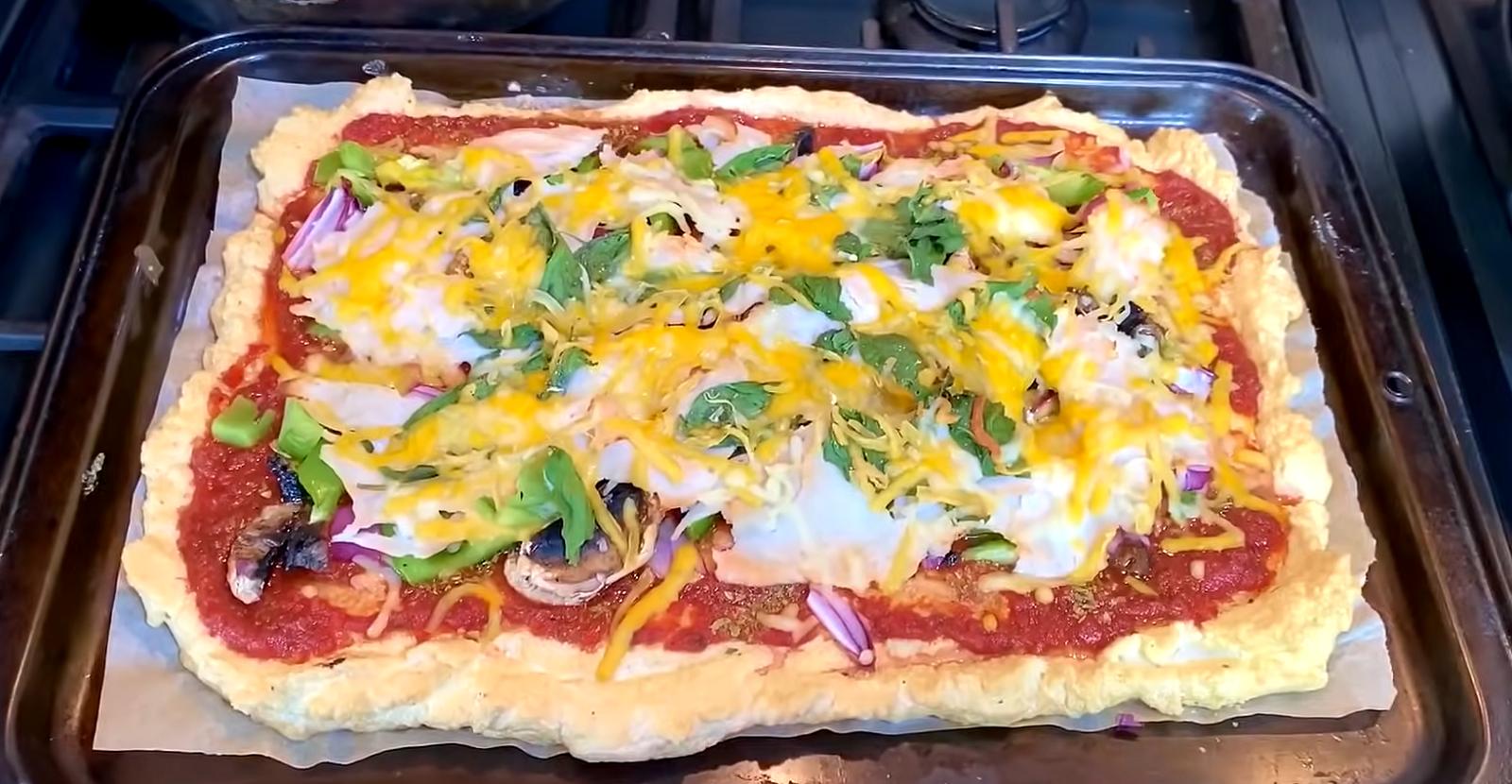 Egg White Pizza